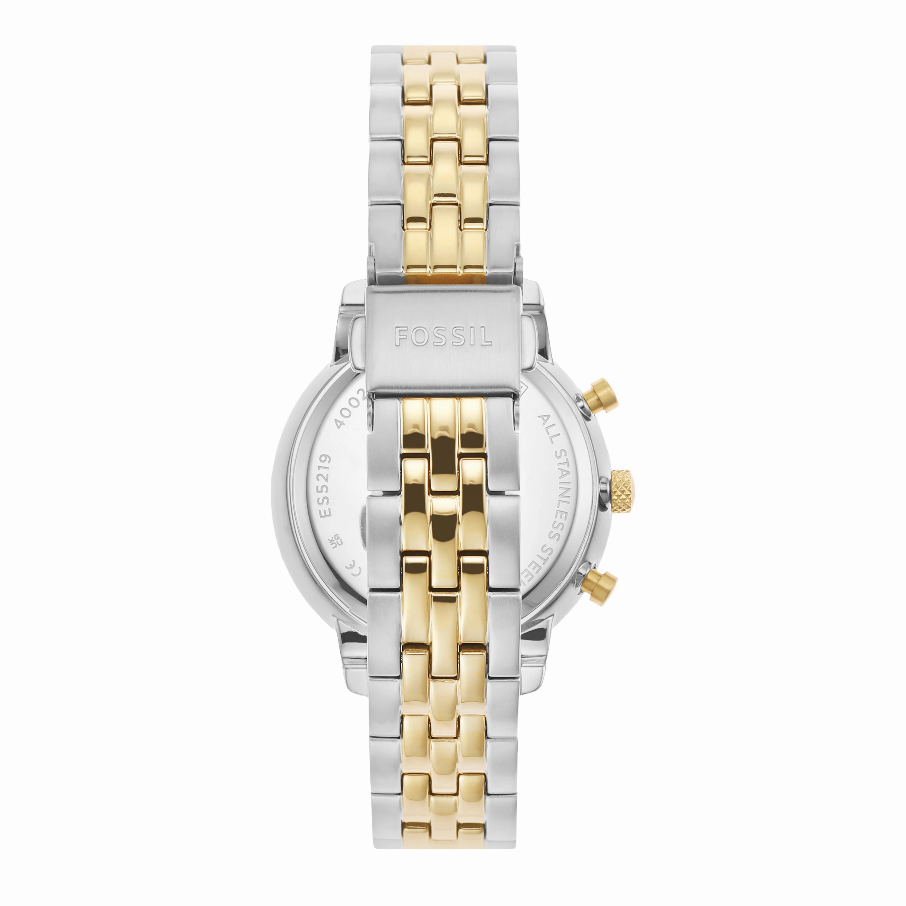 Fossil Neutra Chronograph Two-Tone Stainless Steel Watch ES5216