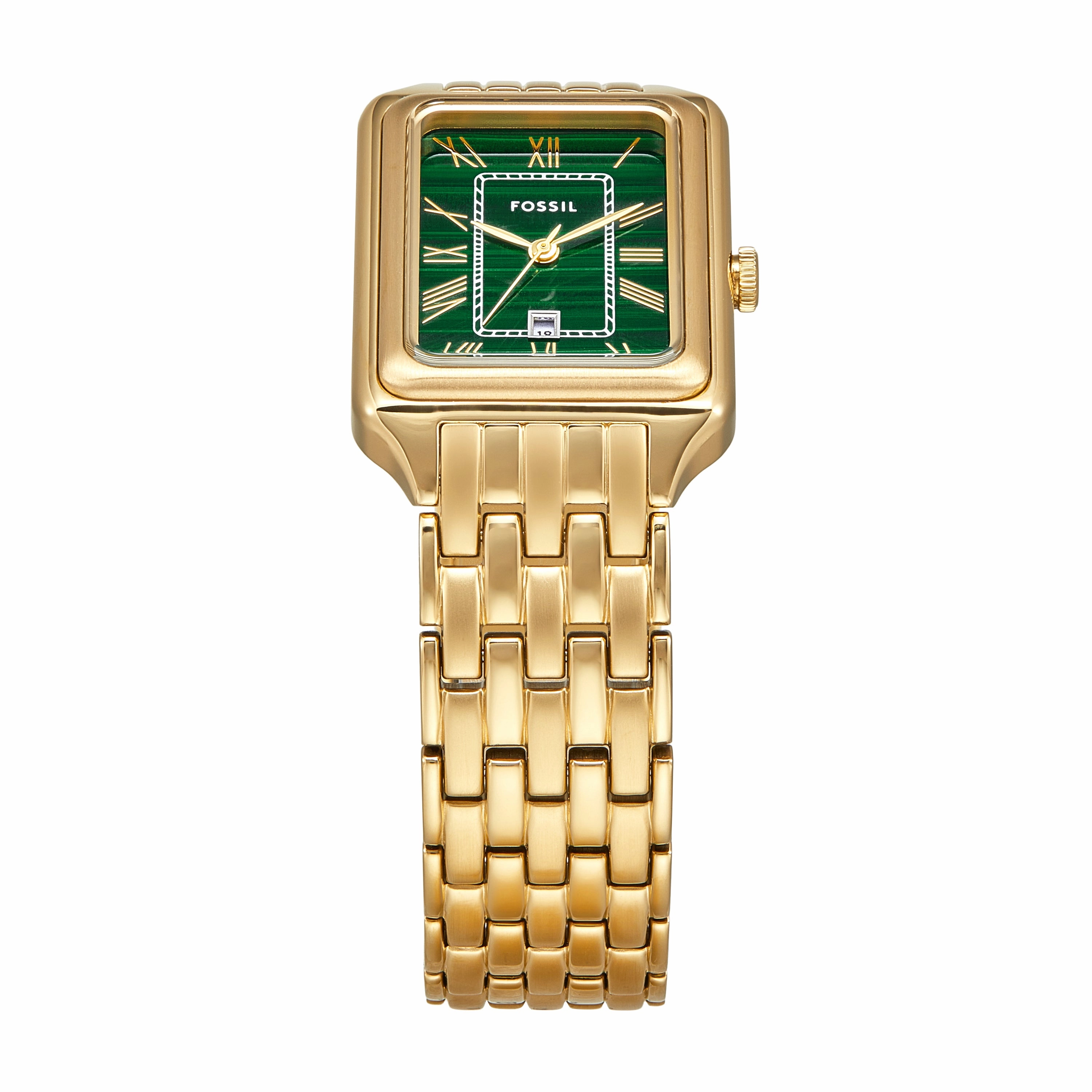 Fossil Raquel Gold-Tone Stainless Steel Date Watch ES5341