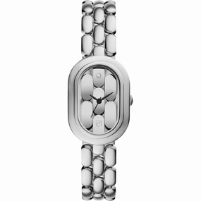 Fossil Women's Watch - Sloan Quartz Silver Dial Stainless Steel Bracelet | ES5381
