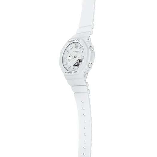 G-Shock Analog Digital DUO 2100 Mid Size White Resin Band Watch GMAS2100-7A