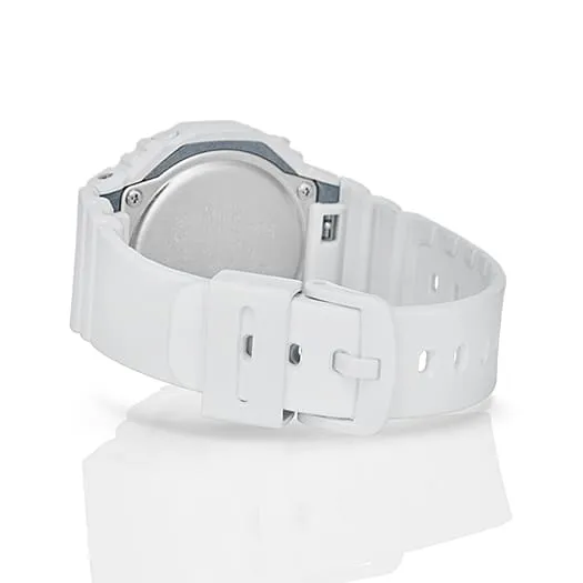 G-Shock Analog Digital DUO 2100 Mid Size White Resin Band Watch GMAS2100-7A