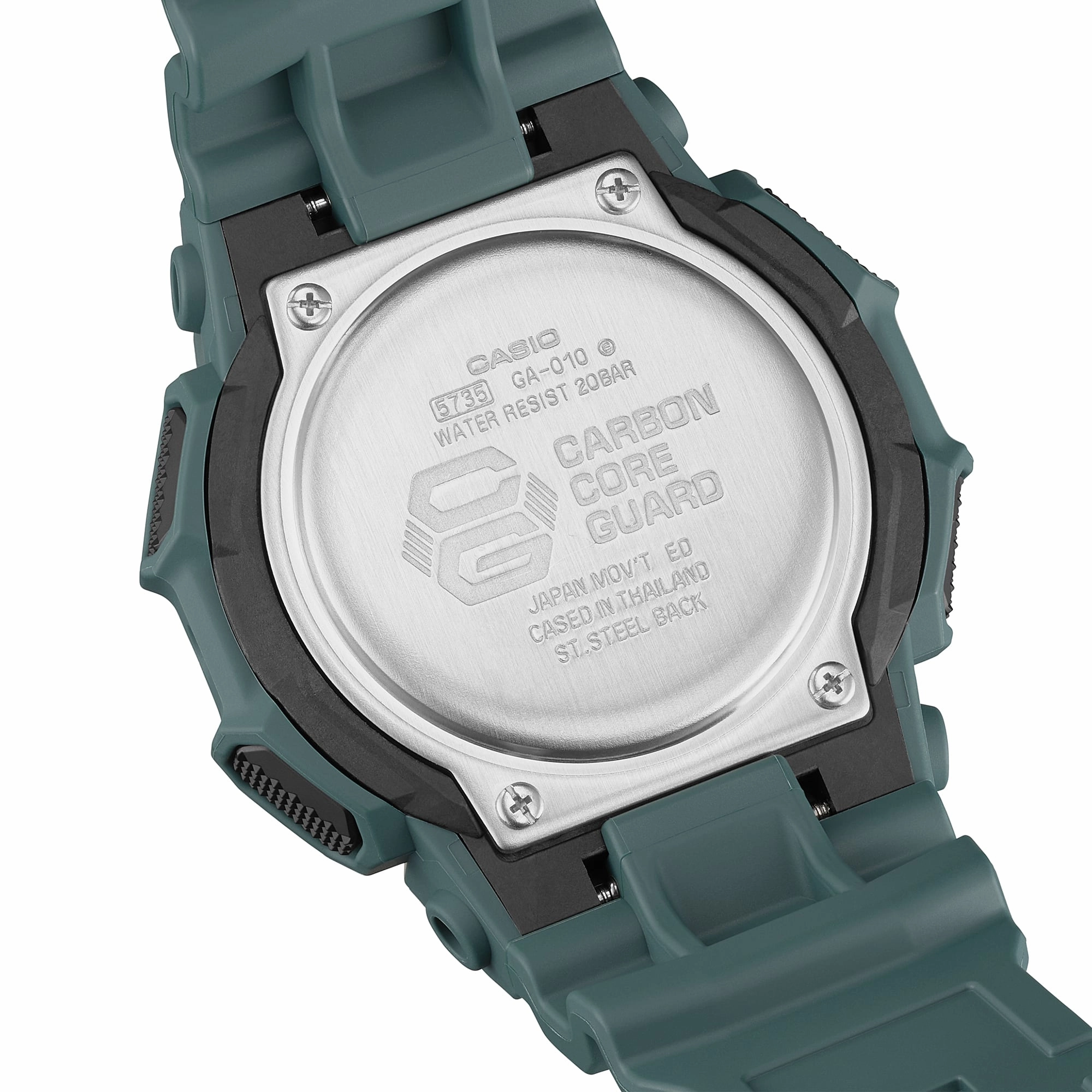 G-Shock Analog Digital Black Resin Band Watch GA010-2A
