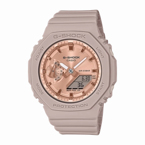 G-Shock Analog Digital DUO Mid Pink Resin Band Watch GMAS2100MD-4A