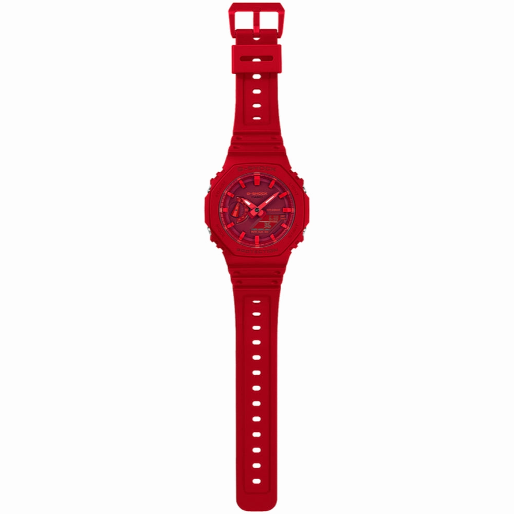 G-Shock Analog/Digital GA-2100 Series, Red