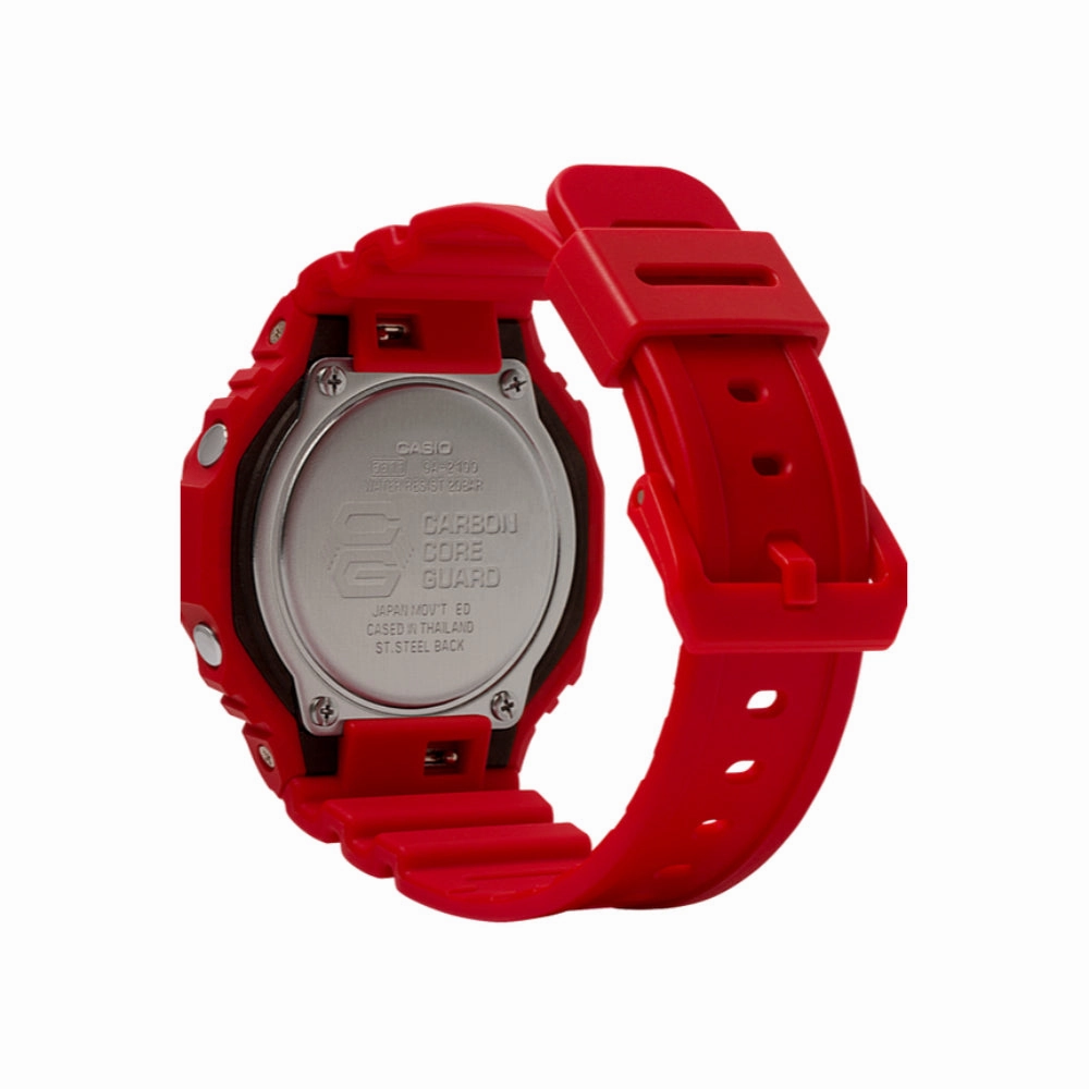 G-Shock Analog/Digital GA-2100 Series, Red