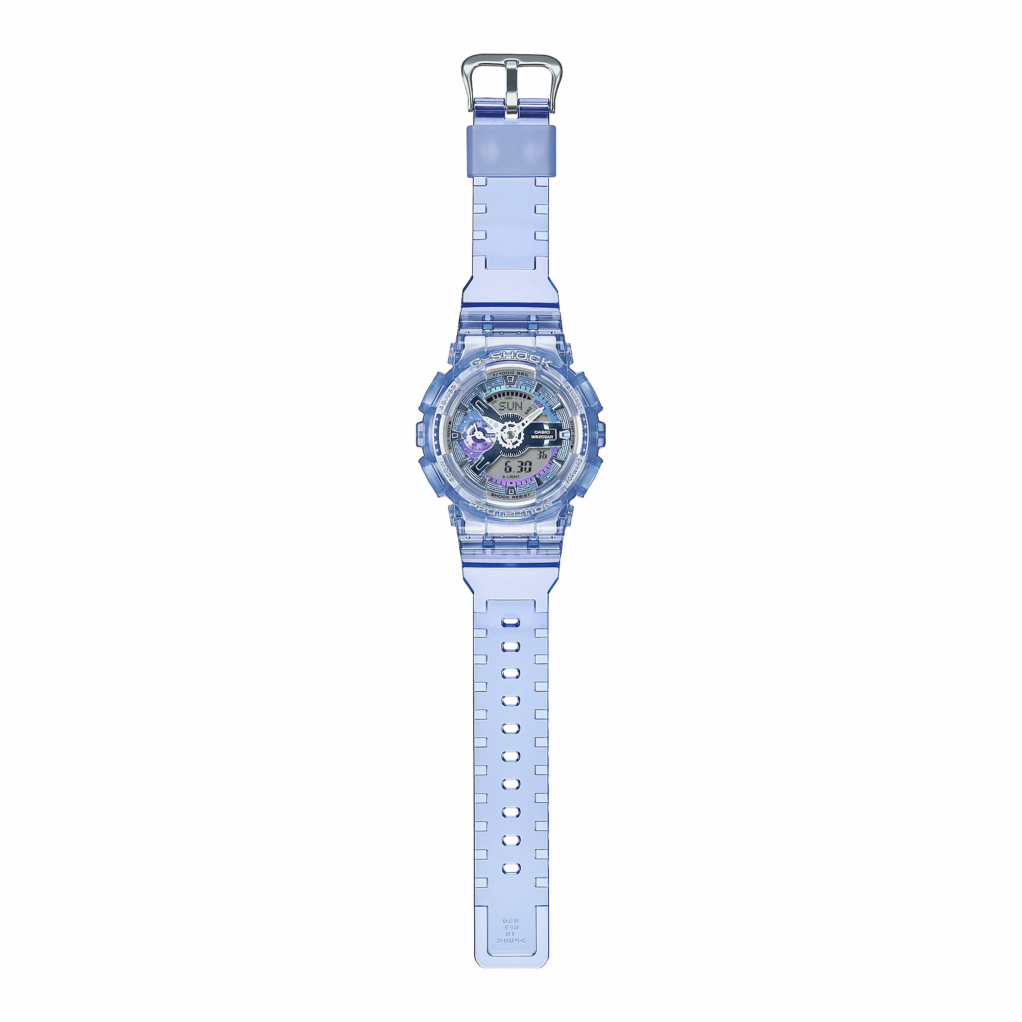 G-Shock Analog Digital Mid DUO Virtual World Resin Band Watch GMAS110VW-6A