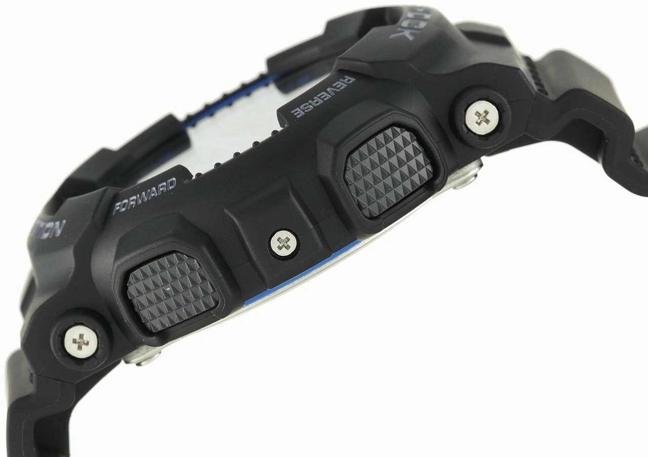 G-Shock Duo Series Blue Bezel Watch GA100-1A2