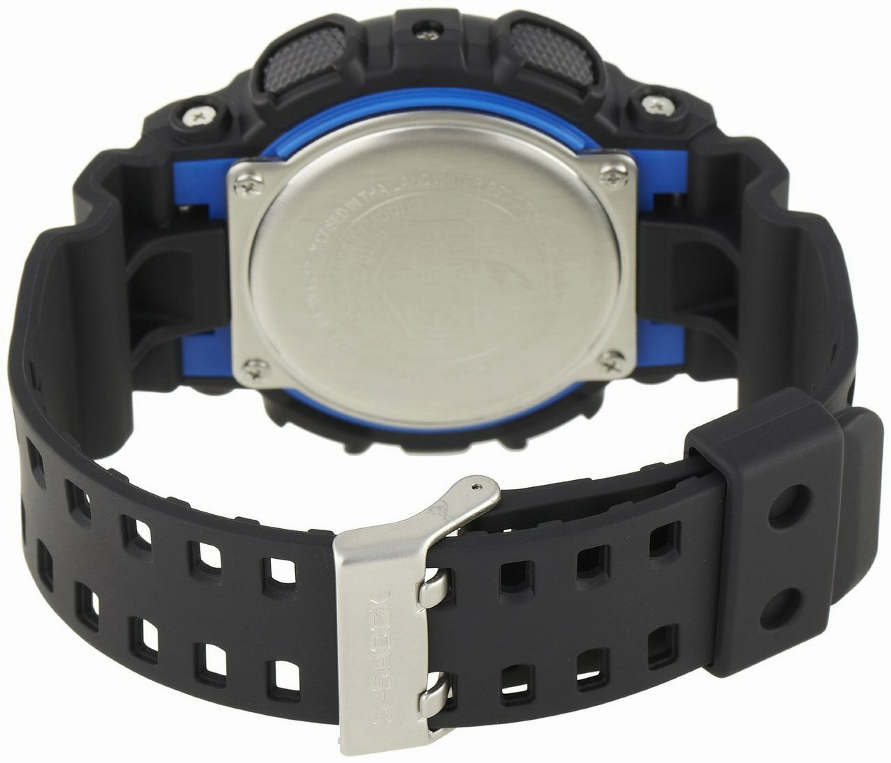 G-Shock Duo Series Blue Bezel Watch GA100-1A2