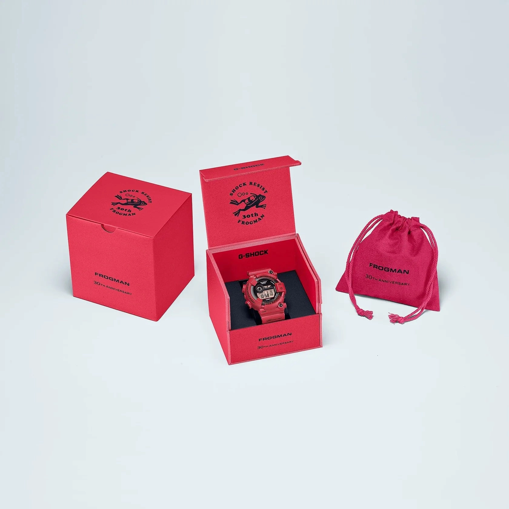 G-Shock Frogman Red Rubber Band Men's Watch GW8230NT-4D