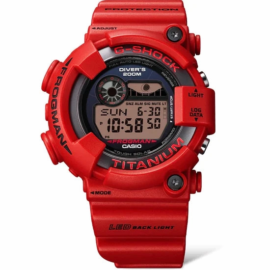 G-Shock Frogman Red Rubber Band Men's Watch GW8230NT-4D