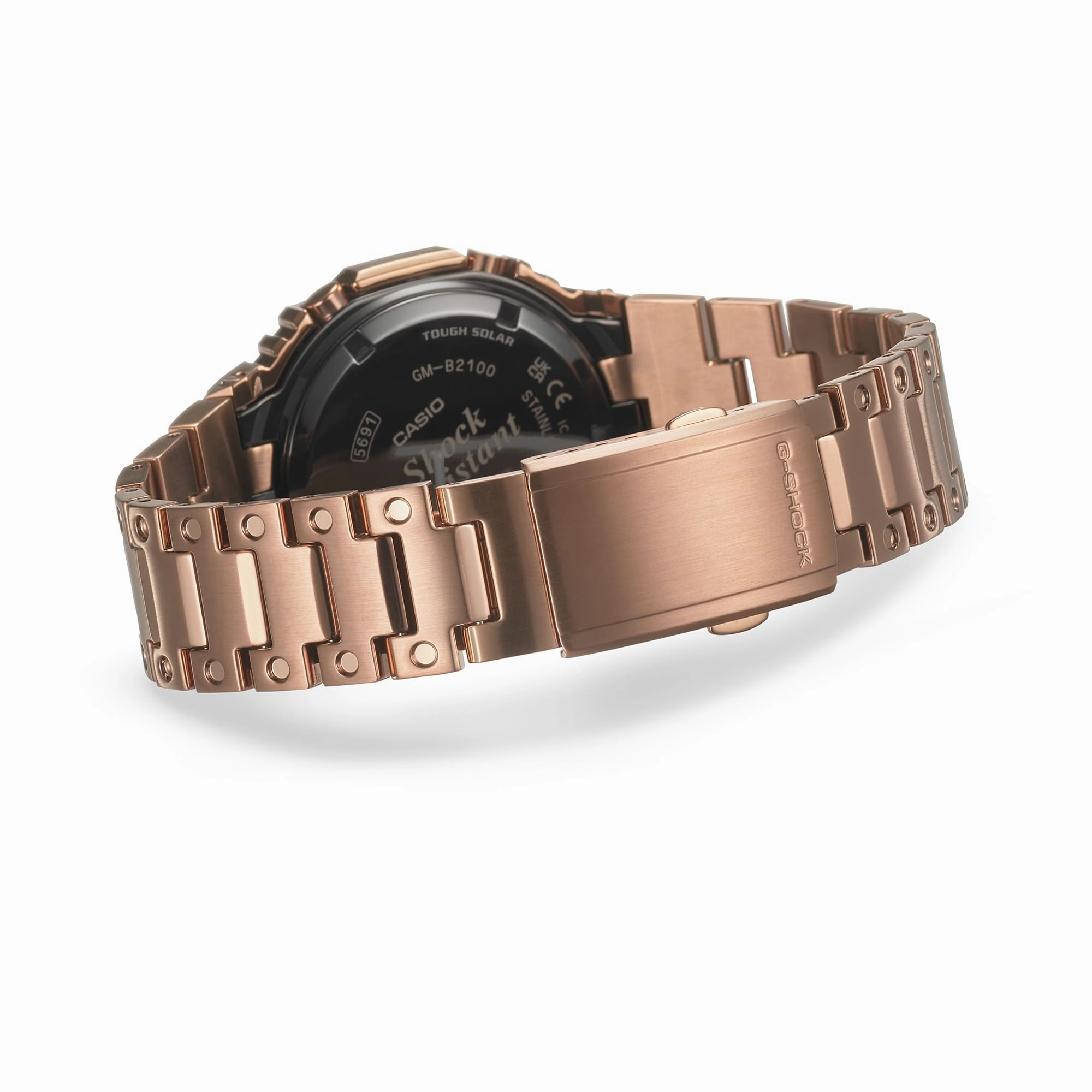 G-Shock Full Metal Rose Gold Solar Watch GMB2100GD-5A