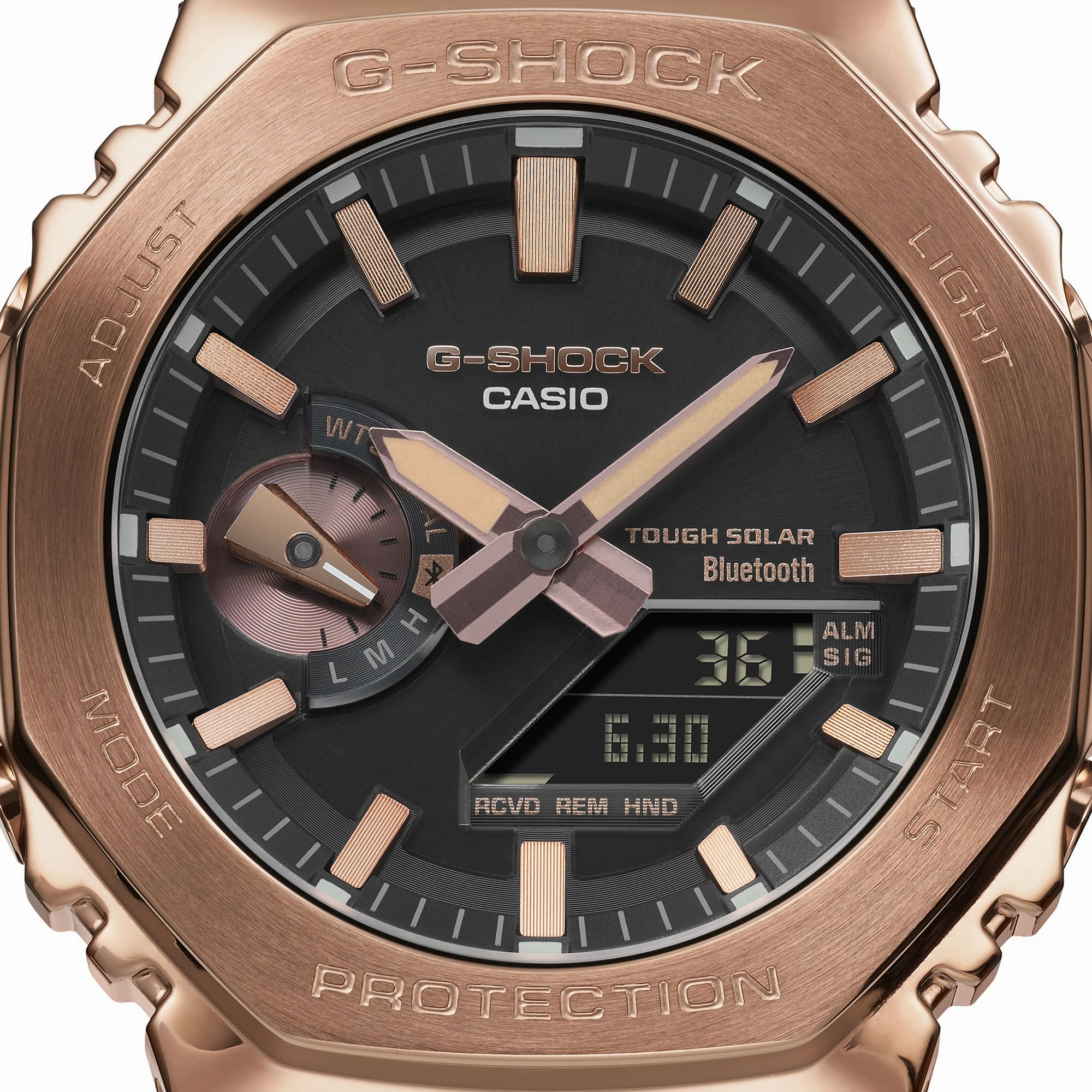 G-Shock Full Metal Rose Gold Solar Watch GMB2100GD-5A