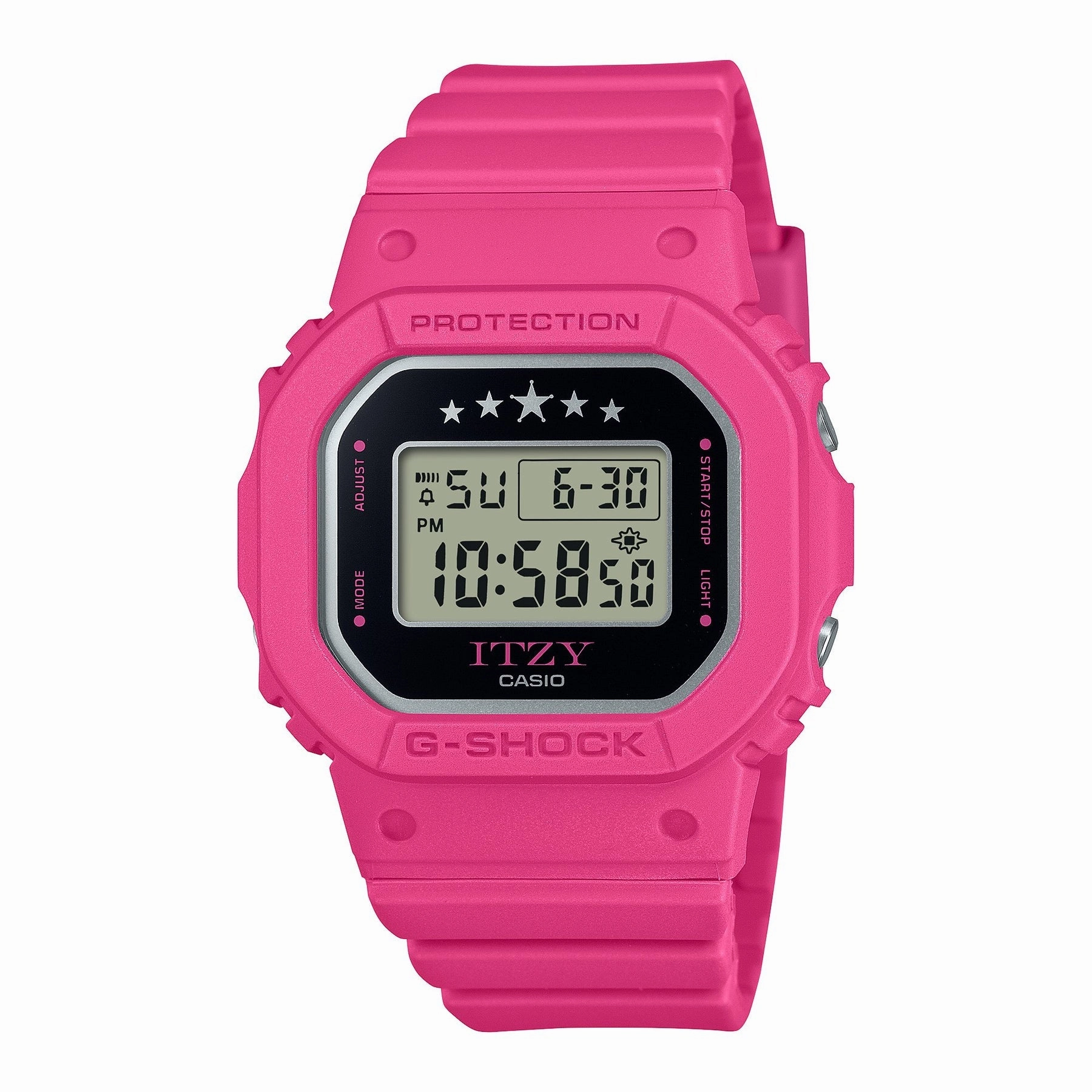G-Shock ITZY Pink Resin Band Watch GMDS5610IT-4A