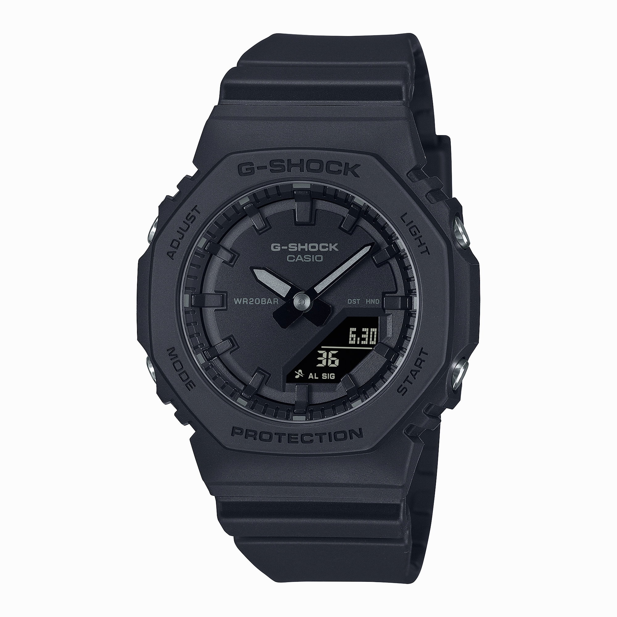 G-Shock Slim CasiOak Digital Black Watch GMAP2100BB-1A
