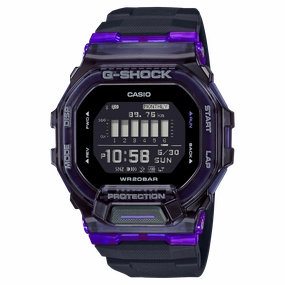 G-Shock Vital Bright Series Black Resin Strap Watch GBD200SM-1A6