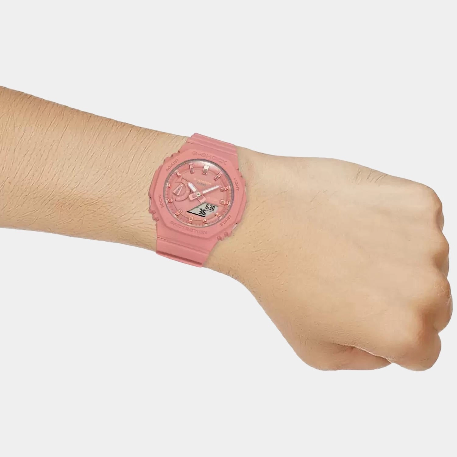 G-Shock Women's Analog-Digital Resin Watch G1108 - GMA-S2100-4A2DR