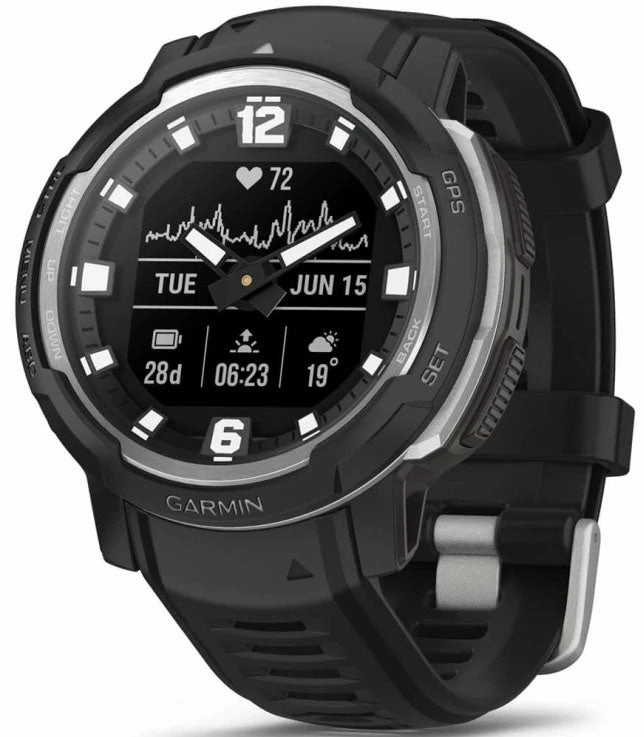 Garmin Instinct Crossover Standard Edition Black Watch