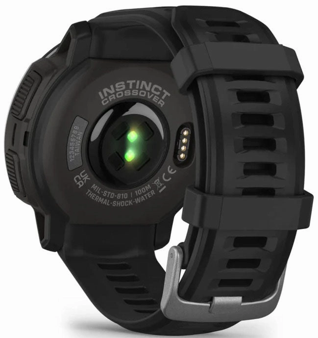 Garmin Instinct Crossover Standard Edition Black Watch