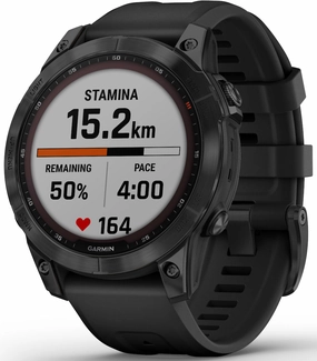 Garmin Watch Fenix 7 Sapphire Black DLC Titanium