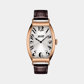 Gentleman Women Analog Leather Watch T1285093603200