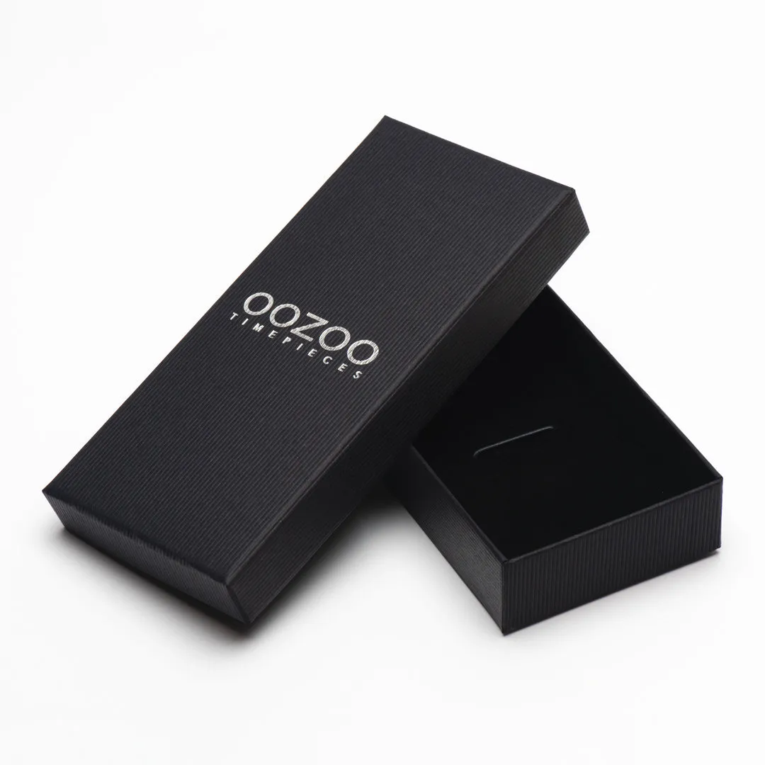 Gold coloured OOZOO watch with metal mesh bracelet - C20237
