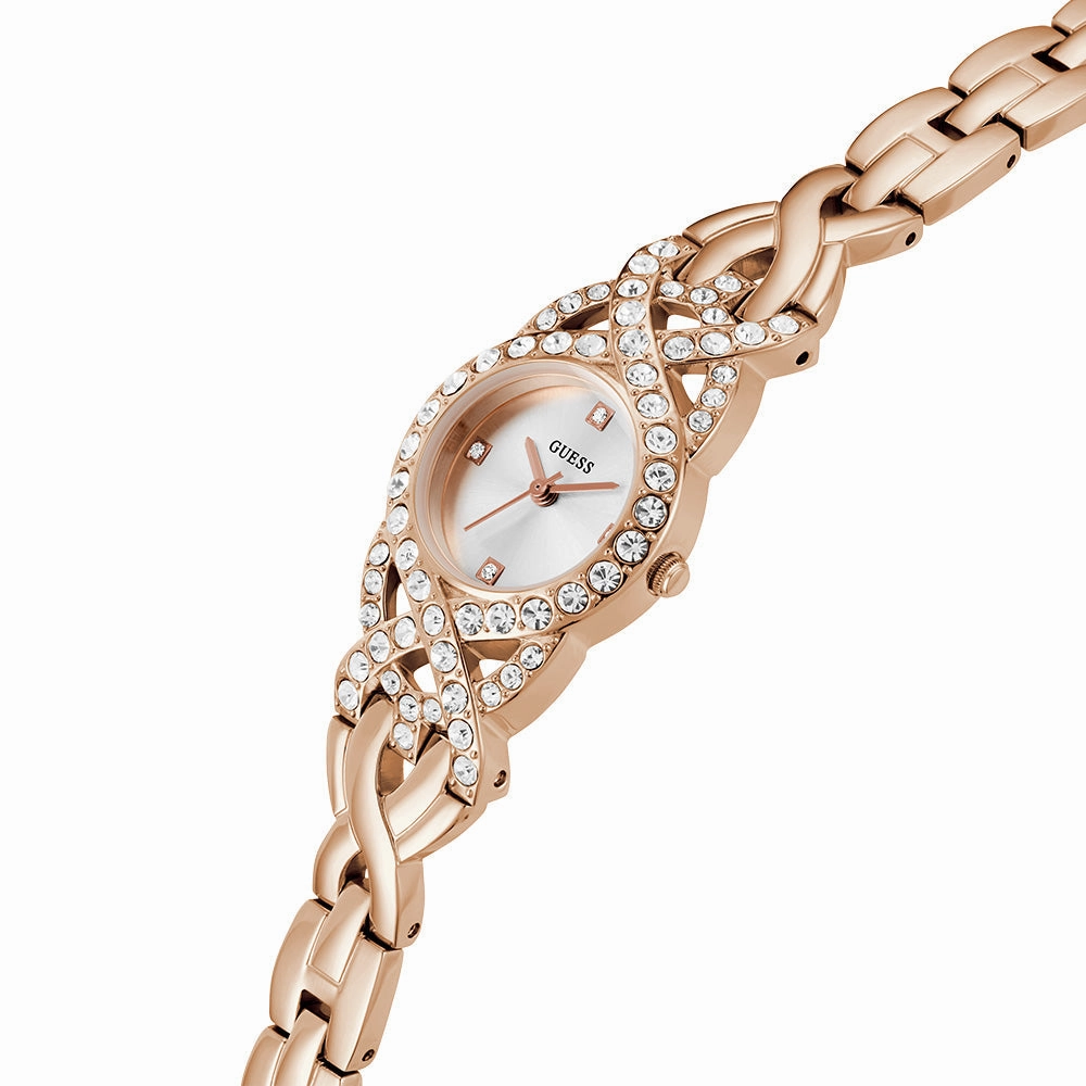 Guess Adorn Rose Gold-Tone Analog Watch GW0682L3