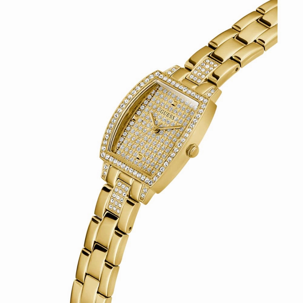 Guess Analog Gold Stainless Steel Strap Women Watch GW0611L2