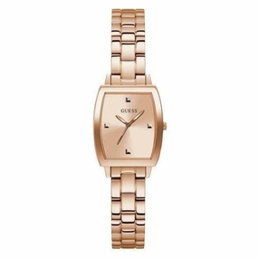 Guess Brilliant Rose Gold Tone Analog Ladies Watch GW0384L3