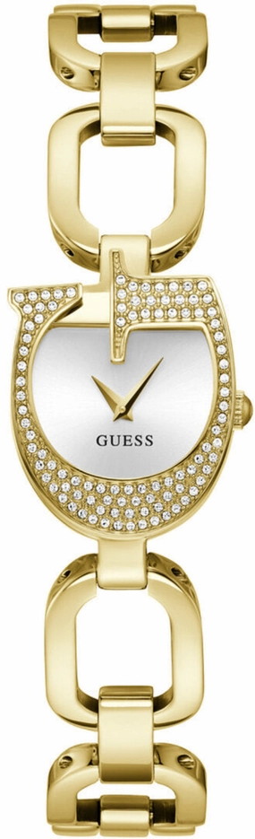 Guess Gia Silver Dial Gold Stainless Steel Watch GW0683L2