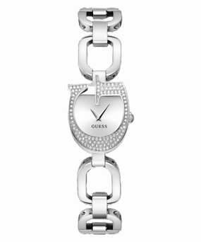Guess Gia Silver Tone Analog Watch GW0683L1
