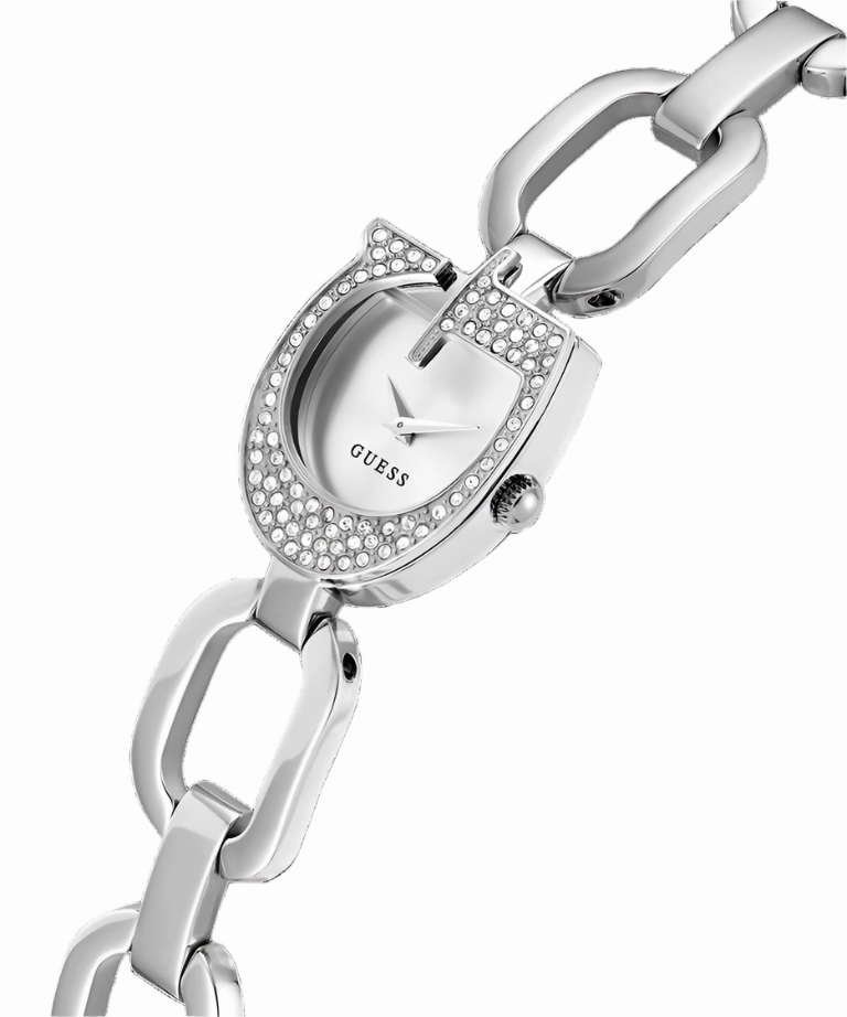 Guess Gia Silver Tone Analog Watch GW0683L1