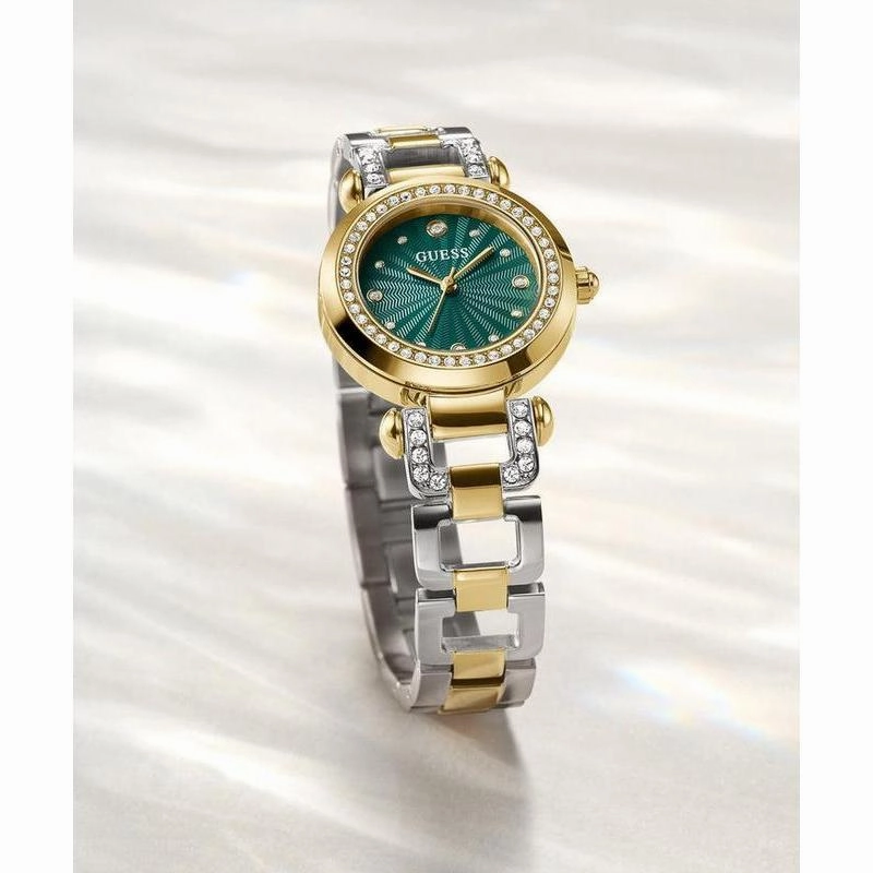 Guess Ginger Ladies 2-Tone Gold Tone Analog Watch