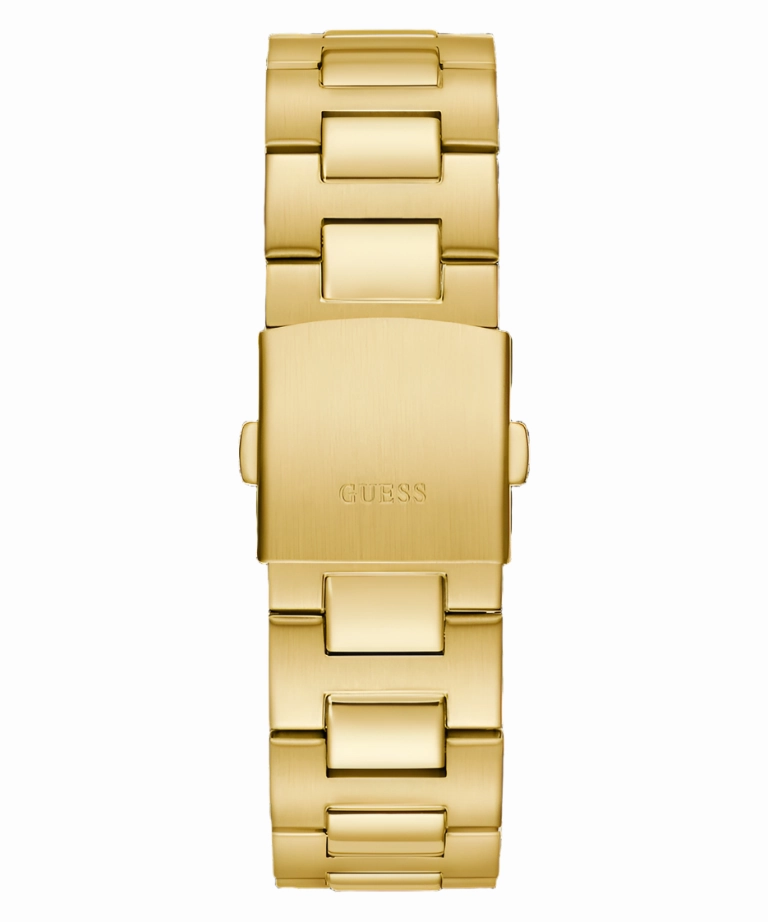 Guess Gold Green Dial Gold Bracelet Watch GW0703G2