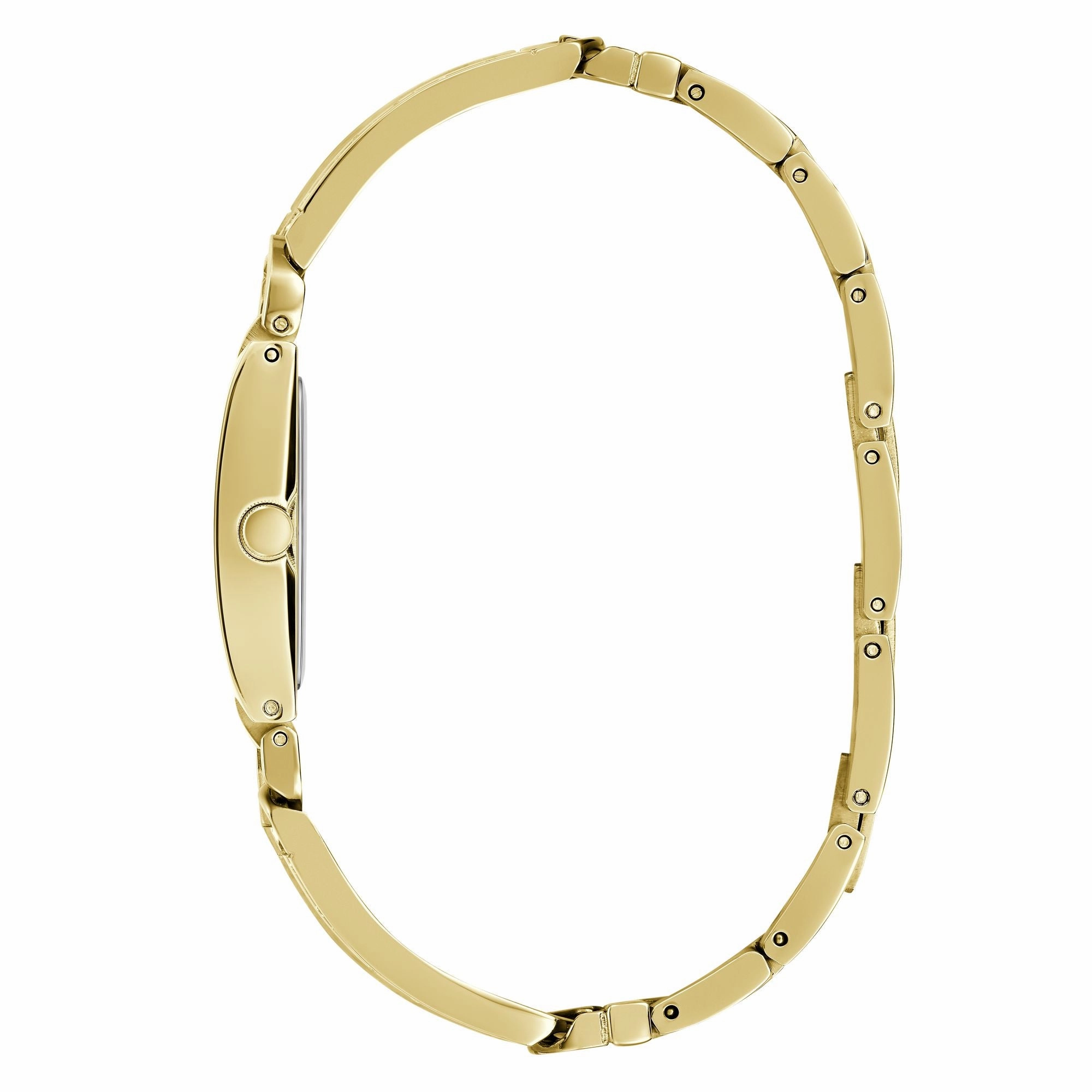 Guess Gold-Tone Square Analog Watch GW0668L2