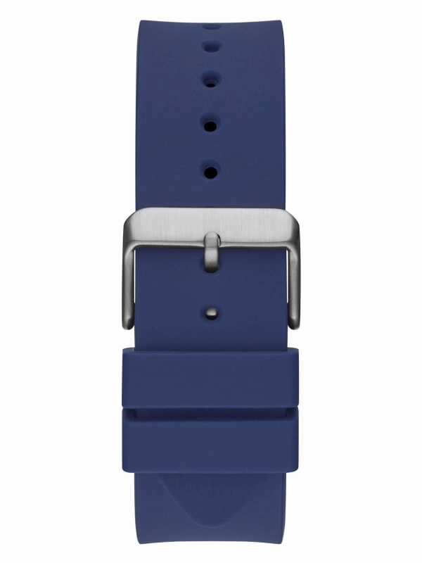 Guess GW0203G7 Phoenix Multifunctional Blue Silicone Strap Unisex Watches