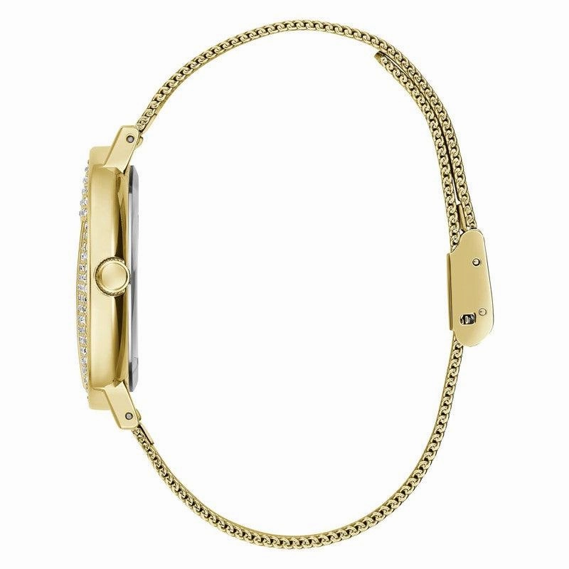 Guess Iconic Gold Tone Analog Ladies Watch GW0477L2