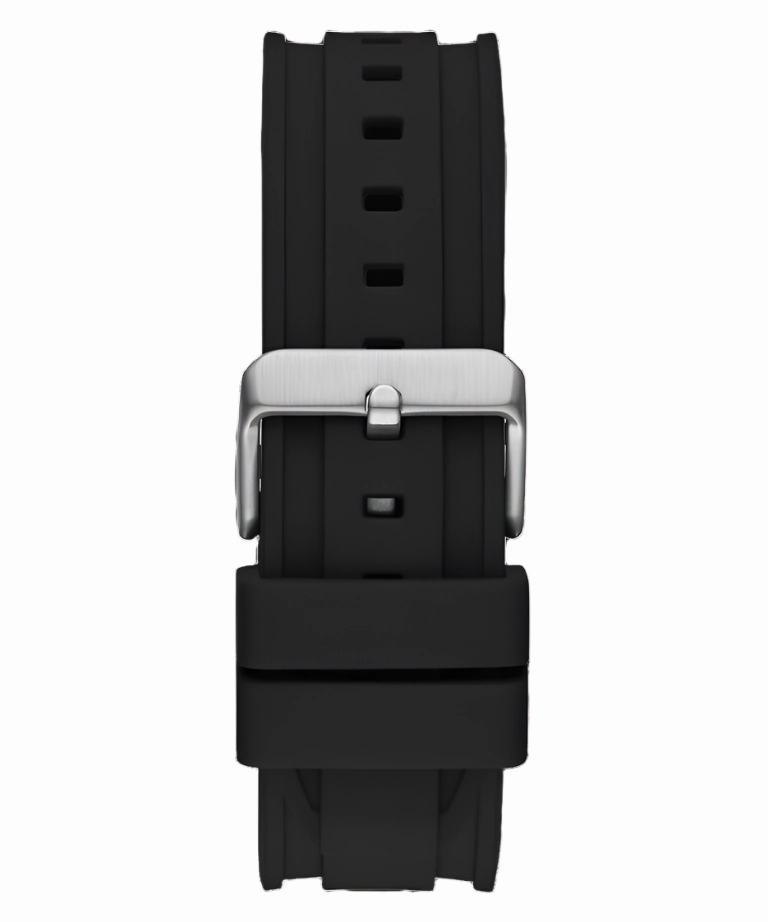 Guess Ignite Black Silver Tone Multi-function Watch GW0802G1