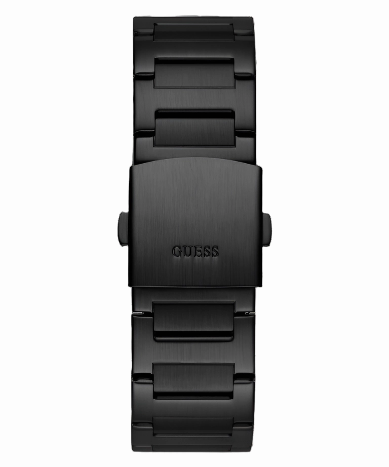 Guess Jet Black Dial Black Bracelet Multi-function Watch GW0795G3