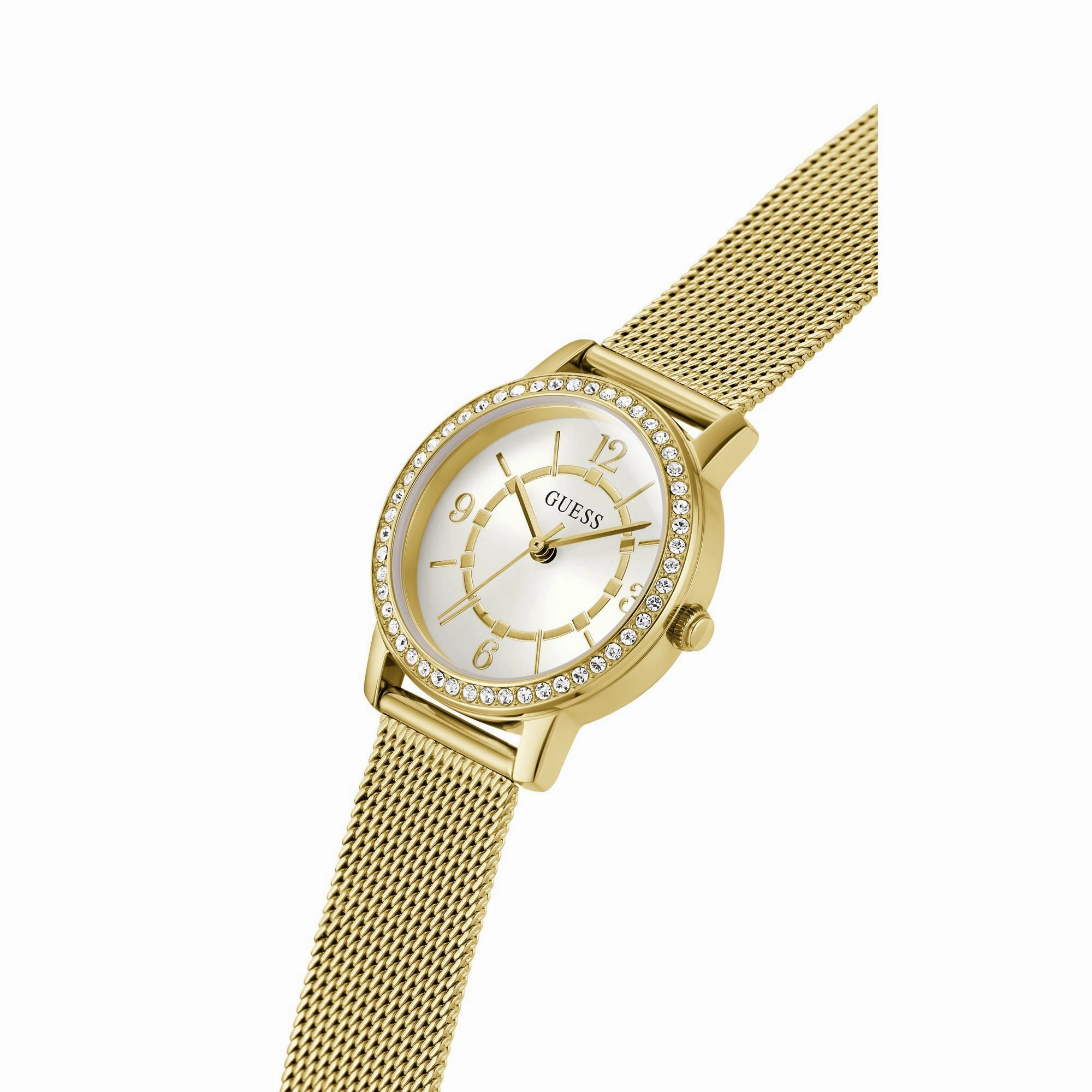GUESS Ladies Gold Tone Analog Watch GW0534L2
