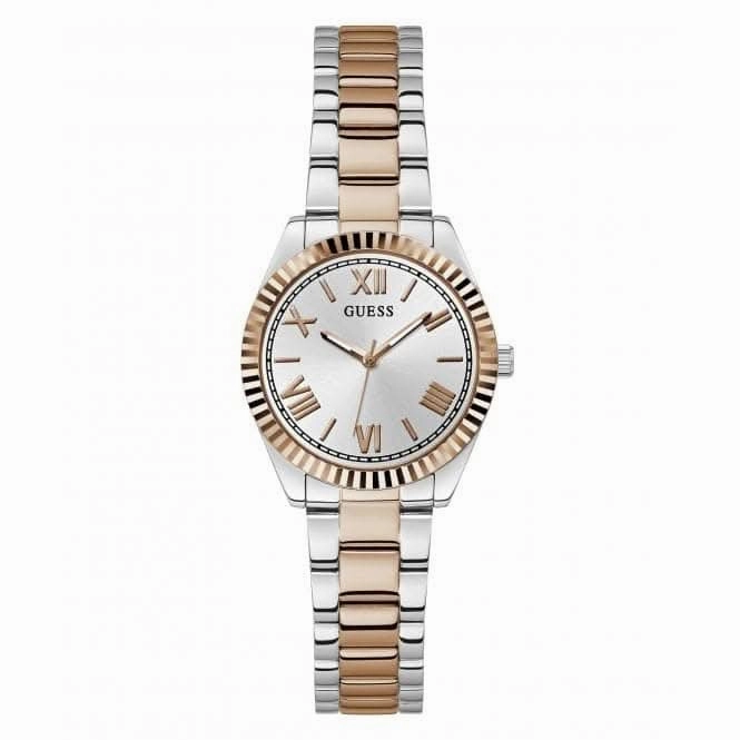 Guess Ladies Mini Luna 2-Tone Watch GW0687L3