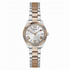 Guess Ladies Mini Luna 2-Tone Watch GW0687L3