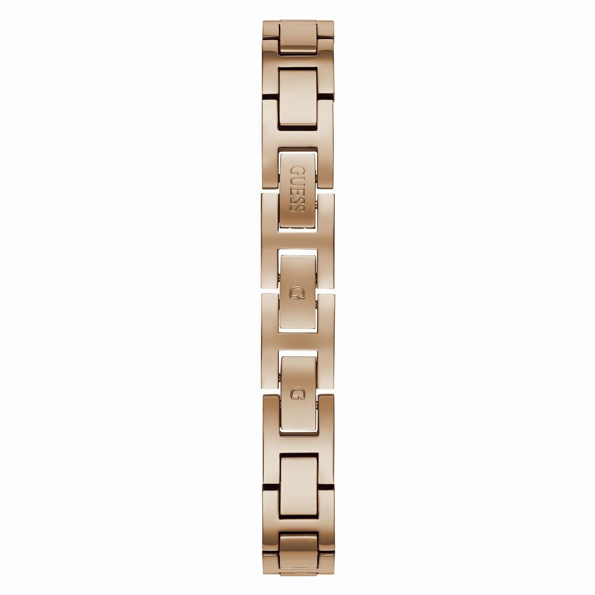 GUESS Ladies Rose Gold Tone Analog Watch GW0022L3