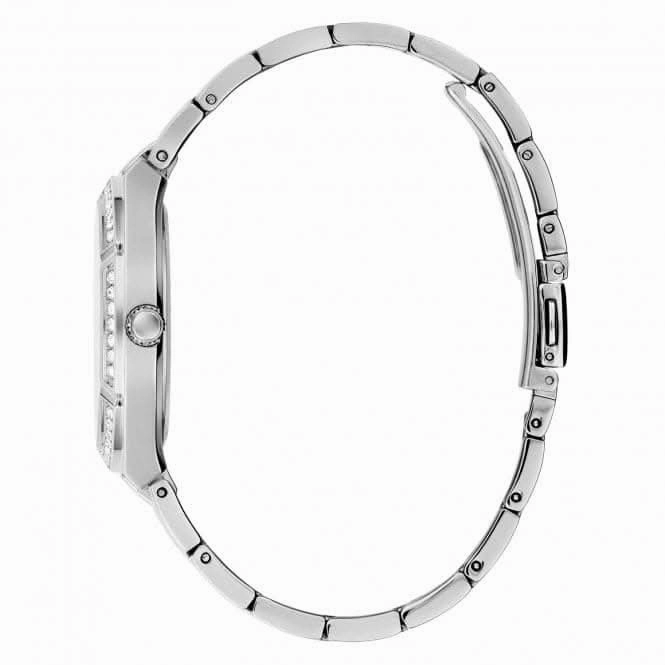 Guess Ladies Sport Stainless Steel Silver Watch GW0033L1