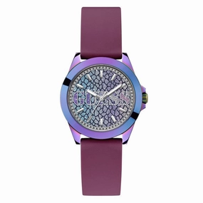 Guess Menagerie Animal Print Dial Analogue Watch