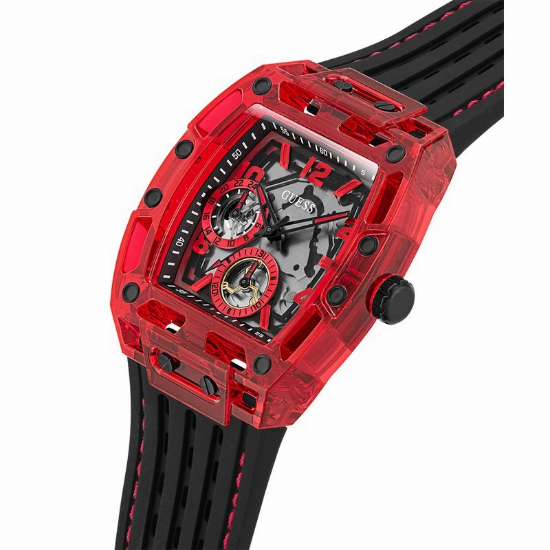 Guess Phoenix Black Dial Multifunction Watch