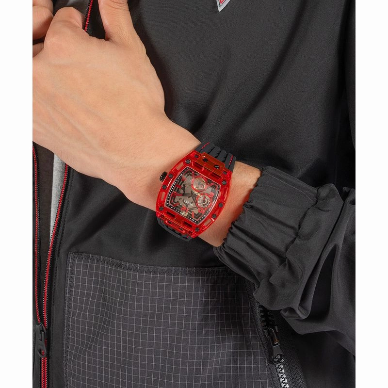 Guess Phoenix Black Dial Multifunction Watch