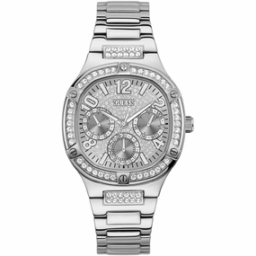 Guess Women's Watch - Duchess Quartz Silver Dial Stainless Steel Bracelet | GW0558L1