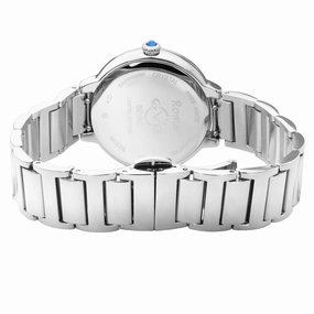 GV2 Rome Women's Silver Dial Stainless Steel Watch