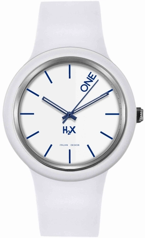 H2X One 42mm Gent Bianco Unisex cod. P-SW430UW1