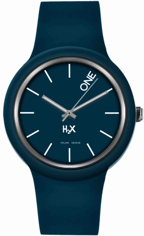 H2X One 42mm Gent Blu Unisex cod. P-SB430UB2